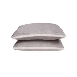 PAPAYA Grey Set of 2 Fibre Filled Polycotton Ultra Soft Sleep Pillow-picture-12