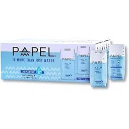 Papel Alkaline Drink with 8.5 pH | 330ml x 24 Packs | Pure, Clean & Crisp Taste | Enriched with Essential Minerals & Vitamins | Packed in Eco-Friendly Cartons | Pack of 24-picture-21