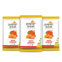Paper Boat Aam Papad Family Pack, Fruit Bar, No Added Preservatives and Colours image 1