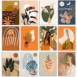 PAPER PLANE DESIGN Poster For Living room Bedroom Office Wall Decoration Set of 12 (B)-image-2