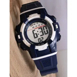 PAPIO Unisex Kids Printed Dial & Textured Straps Digital Watch DIGITAL-035 BLUE-picture-28