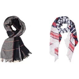 pappi boss Self Design Pure Cotton Men Multicolor Fancy Scarf-picture-40