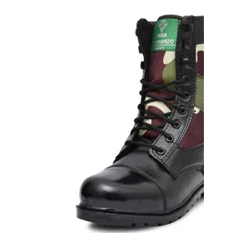 para commando Men Leather Army Boots image 4