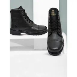 para commando Men Leather Regular Boots-picture-18