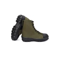 para commando Men Leather Regular Boots image 3