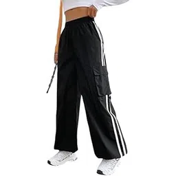 Parachute Pants for Women, Stylish Baggy Cargo Pants for Women, Ideal Everyday and Active Wear, Female Parachute Pants, Cargo Parachute Pants for Women, Parachute Pants,with Cargo Pockets.-picture-24