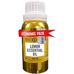 Parag Fragrances Lemon Grade 1 Essential Oil 100ML (Undiluted, Pure & Natural Essential Oil For Aromatherapy, Relexasion, Meditation or Hair/Skin Treatment image 1