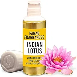 Parag Fragrances Grade 1 Indian Lotus Purest Natural Attar/Perfume Oil/Fragrance Oil 25Ml (Naturally Processed And Bhapka Distilled Attar) Alcohol Free And Undiluted Version-image-41