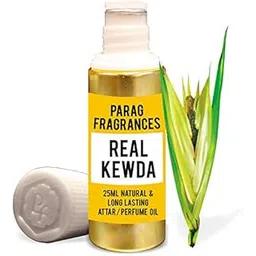 Parag Fragrances Grade 1 Real Kewda Purest Natural Attar/Perfume Oil/Fragrance Oil, 25ml (Naturally Processed & Bhapka Distilled Attar) Alcohol Free & Undiluted Version For Unisex, Floral-image-17