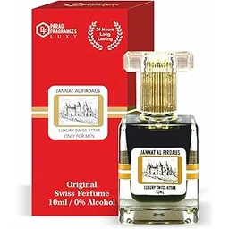 Parag Fragrances Jannat al Firdaus 10ml Attar (Switzerland Addition) / Long Lasting and Premium Fragrance For Men/Original Jannat al Firdaus Attar-picture-46