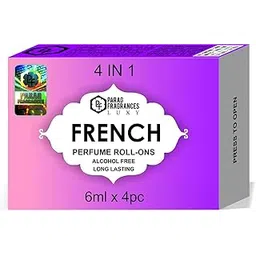 Parag fragrances Unisex Adult Top Liquid Attars Collection Of India/Alcohol Free Attar Gift Pack(French),24 Ml-picture-13