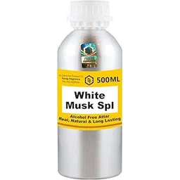Parag Fragrances White Musk Spl Attar 500ml Wholesale Pack Attar (Alcohol Free, Long Lasting Attar For Men - Women & Religious Use) Worlds Best Attar | Itra | Fragrance Oil | Scent-image-11