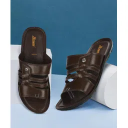 paragon Men PUK2228G Men's Slip-on Brown Sandals for Men | Comfortable Sole & Durable Sandal-picture-16