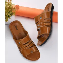 paragon Men PUK2228G Slip-on Tan Sandals | Comfortable Sole & Durable Sandal-picture-22