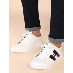 Paragon Men Striped Comfort Insole Basics Sneakers-picture-30