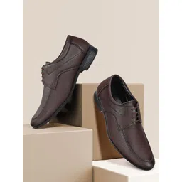 Paragon Men Textured Formal Derbys-picture-19