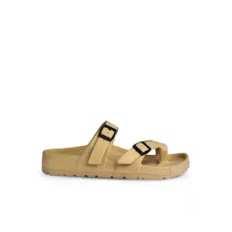 Paragon Men's Beige Cross Strap Sandals-picture-30