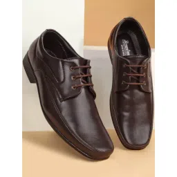 Paragon Men's Brown Derby Shoes-picture-18