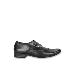 Paragon Men's Brown Monk Shoes image 2