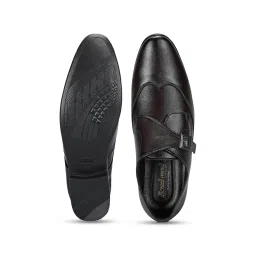 Paragon Men's Brown Monk Shoes image 4