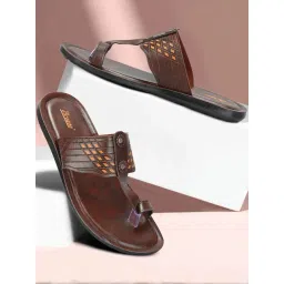 Paragon Men's Brown Toe Ring Sandals-picture-20