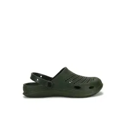 Paragon Men's Olive Green Back Strap Clogs-picture-48