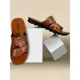 Paragon Men's Tan Casual Sandals-picture-25