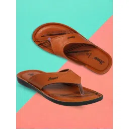 Paragon Men's Tan Thong Sandals-picture-18