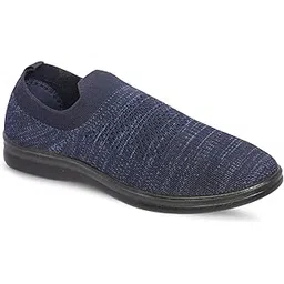 paragon PU Men's Self Design Casual Sneakers | Stylish, Comfortable And Lightweight Slip-On Sneakers For Men-picture-44