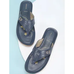 Paragon Women's Blue Thongs-picture-40