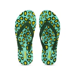 Paragon Women's Turquoise Flip Flops-picture-22