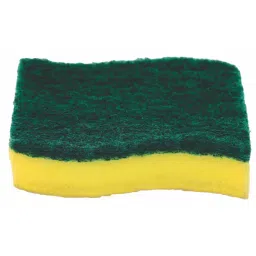 Paras 102x75x250 mm Green/Yellow Scrub Pad With Sponge-picture-28