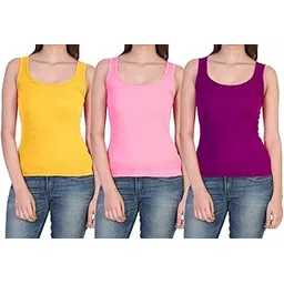 paras Women's & Girl's Cotton & Lycra Camisole (Pack of 3)-picture-25