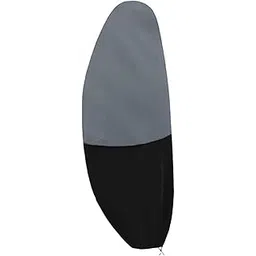 Parasol Cover Windproof Waterproof Umbrella Protector Cover for Outdoor Yard 205cmx57cmx48cm Black Gray | Yard Garden & Outdoor Living | Patio & Garden Furniture | Outdoor Furniture Covers-picture-14