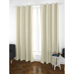 Parda Online Off White Set of 2 Black Out Long Door Curtain-picture-17