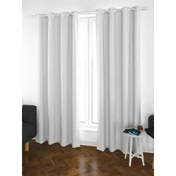 Parda Online White Set of 4 Black Out Long Door Curtain-picture-21