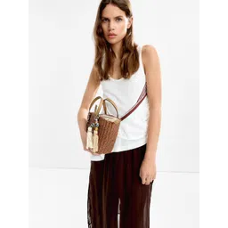 PARFOIS Textured Bucket Handheld Bag-picture-22