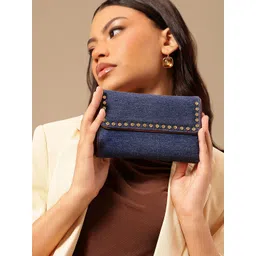 PARFOIS Women Abstract Textured Three Fold Wallet-picture-19