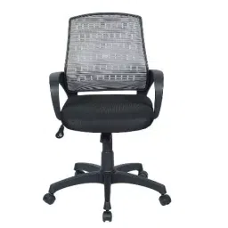 Parin PC 898Fixed Arm Grey Fabric Chair 12.5 kg-picture-16