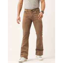 PARIS HAMILTON Men Bootcut Acid Wash Stretchable Jeans-picture-26