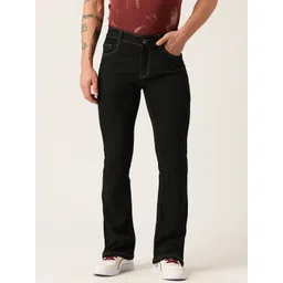 PARIS HAMILTON Men Bootcut Mid-Rise Stretchable Jeans-picture-42