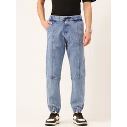 PARIS HAMILTON Men Jogger Heavy Fade Acid Wash Stretchable Jeans-picture-18