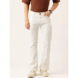 PARIS HAMILTON Men Mid-Rise Bootcut Stretchable Jeans-picture-30