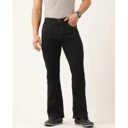 paris hamilton Men Washed Flared Jeans-picture-19