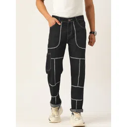 PARIS HAMILTON Relaxed Fit Embroidered Stretchable Jeans-picture-20