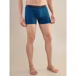 park avenue Men Regular Fit Solid Pattern Pure Cotton Trunk Purple image 2