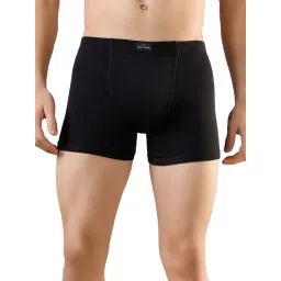 Park Avenue Black Pure Cotton Regular Fit Solid Trunks (Pack of 2)-picture-35