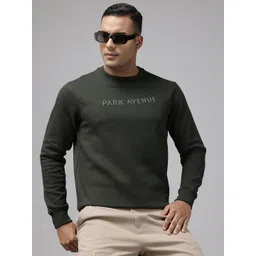 Park Avenue Brand Logo Printed Pullover Sweatshirt-picture-34