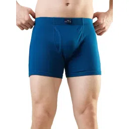 Park Avenue Dark Blue Pure Cotton Regular Fit Solid Trunks (Pack of 2)-picture-17