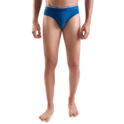 Park Avenue Dark Blue Regular Fit Briefs-picture-38
